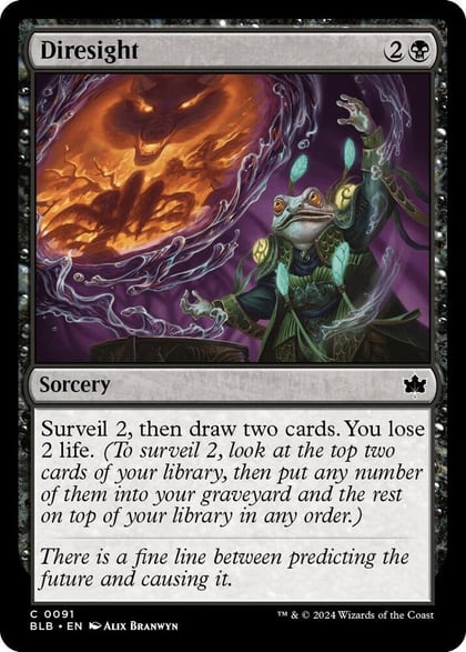 Diresight, Bloomburrow 91