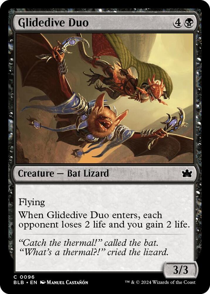 Glidedive Duo, Bloomburrow 96