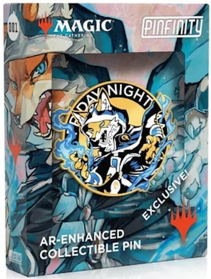 Bloomburrow - Pinfinity Friday Night Magic AR-Enhanced Pin + Commander Token (Jace), Bloomburrow P551402