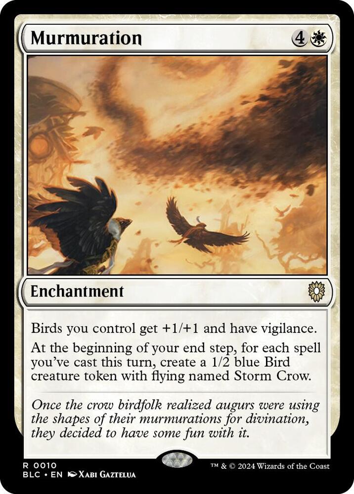 Murmuration, Commander: Bloomburrow 10