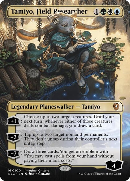 Tamiyo, Field Researcher (Borderless), Commander: Bloomburrow 100