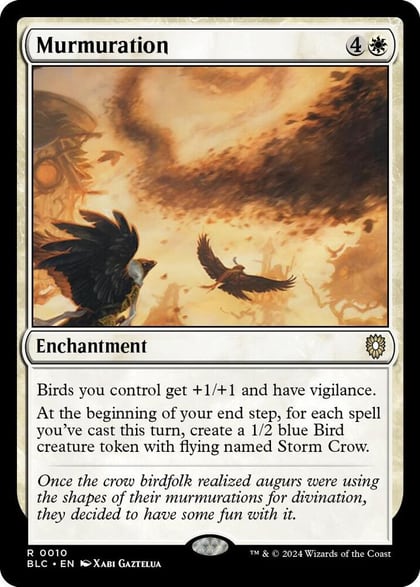 Murmuration, Commander: Bloomburrow 10