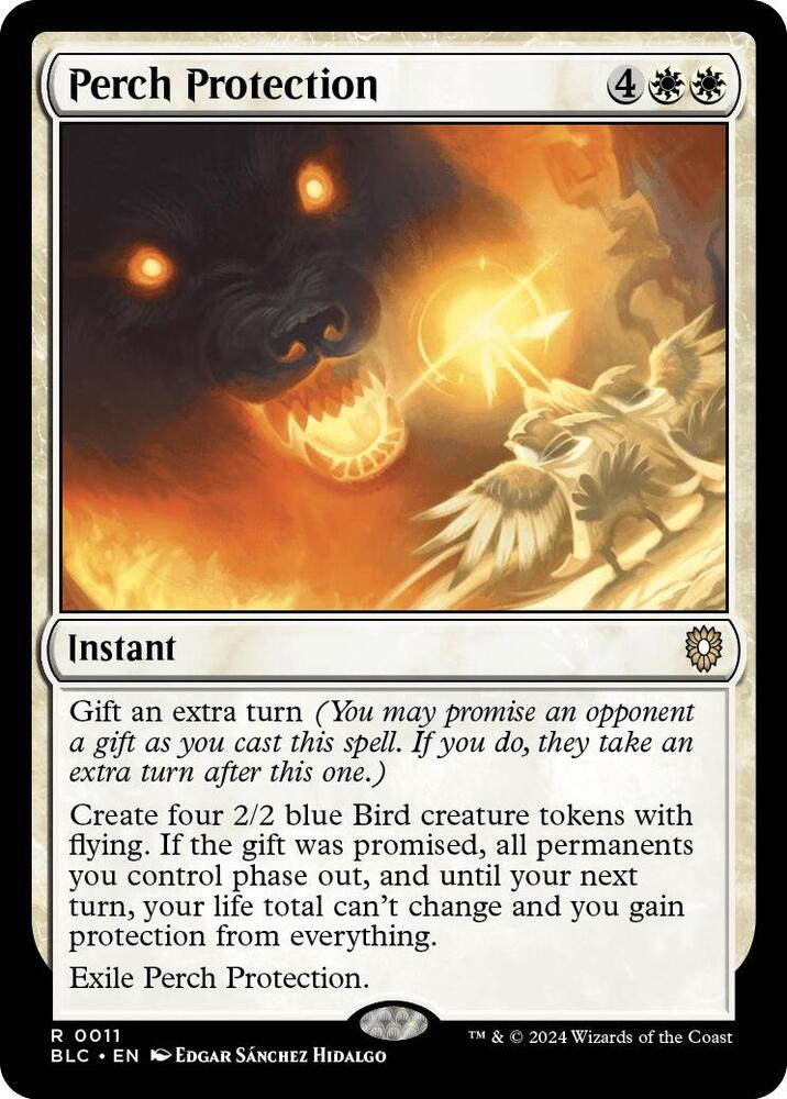 Perch Protection, Commander: Bloomburrow 11