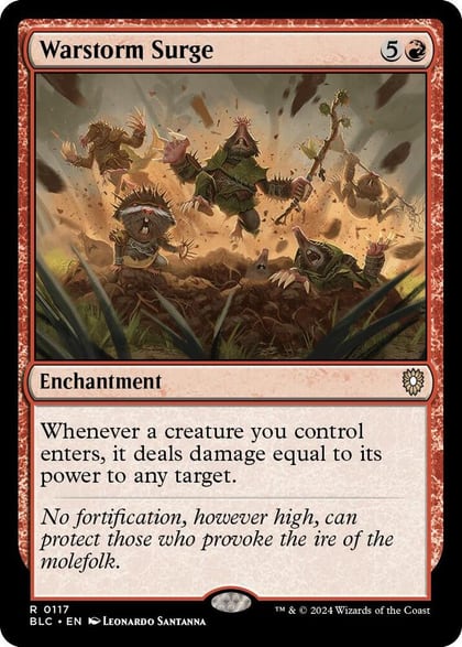 Warstorm Surge, Commander: Bloomburrow 117