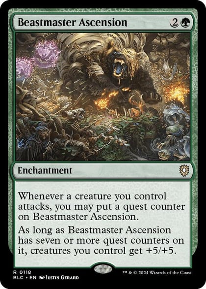 Beastmaster Ascension, Commander: Bloomburrow 118