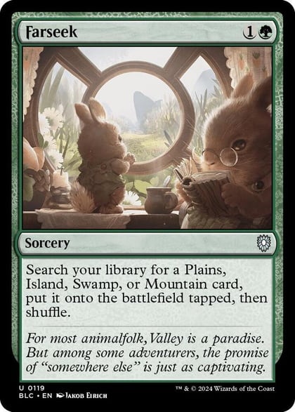 Farseek, Commander: Bloomburrow 119