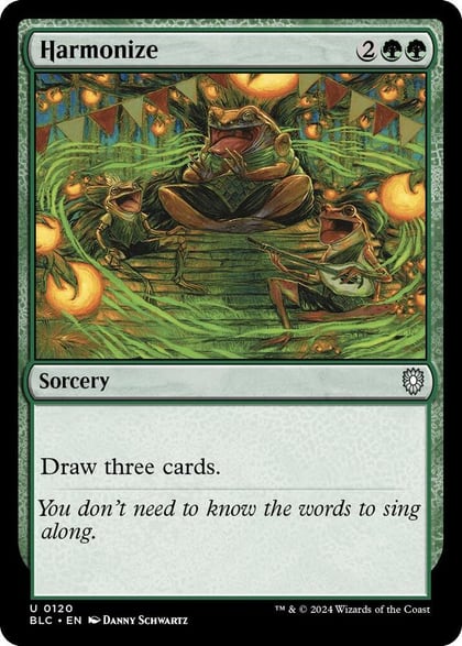 Harmonize, Commander: Bloomburrow 120
