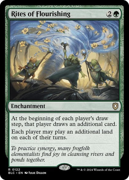 Rites of Flourishing, Commander: Bloomburrow 122