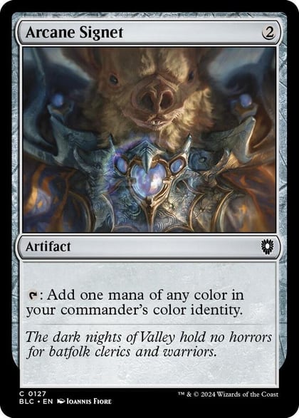 Arcane Signet, Commander: Bloomburrow 127