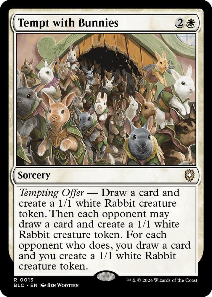 Tempt with Bunnies, Commander: Bloomburrow 13