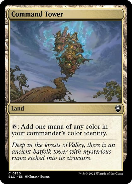 Command Tower, Commander: Bloomburrow 130