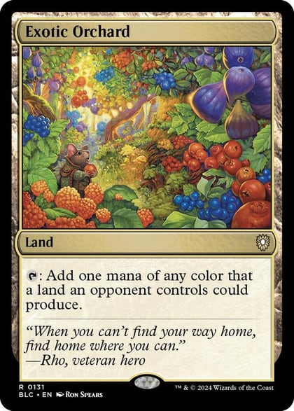 Exotic Orchard, Commander: Bloomburrow 131