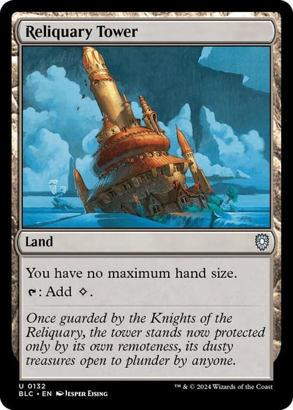 Reliquary Tower, Commander: Bloomburrow 132