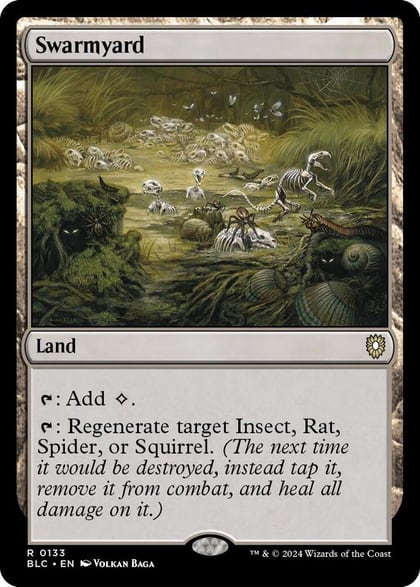 Swarmyard, Commander: Bloomburrow 133