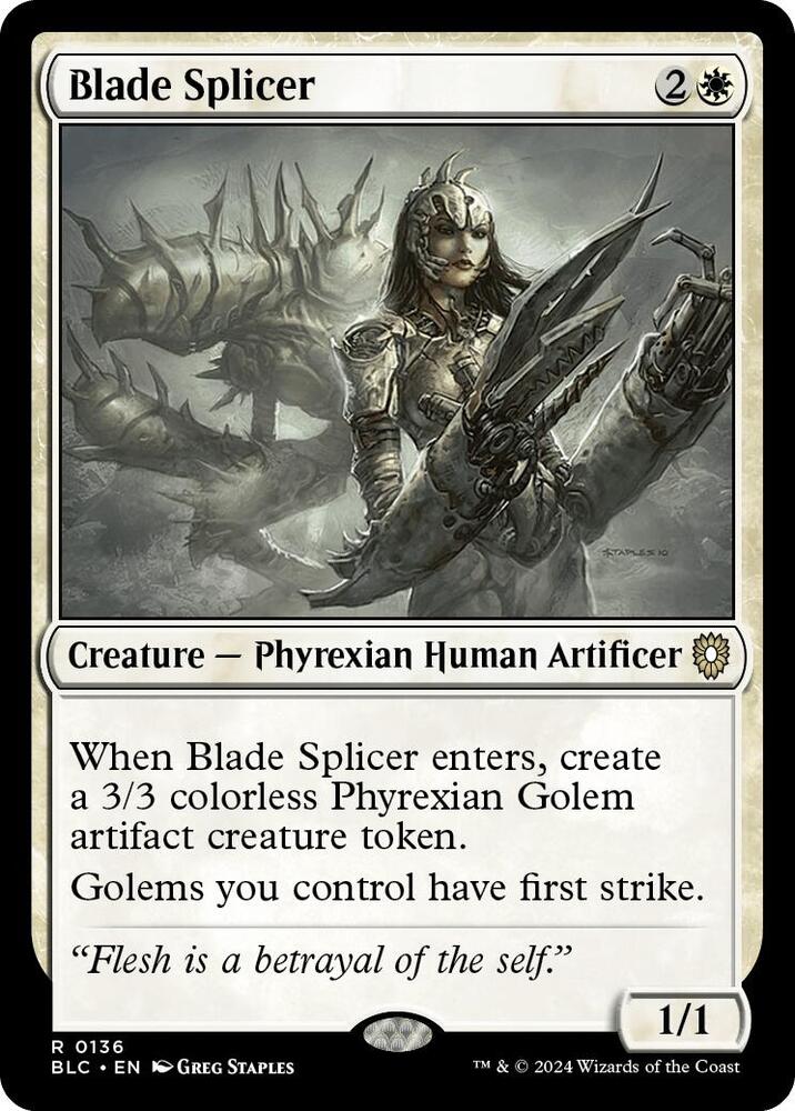 Blade Splicer, Commander: Bloomburrow 136