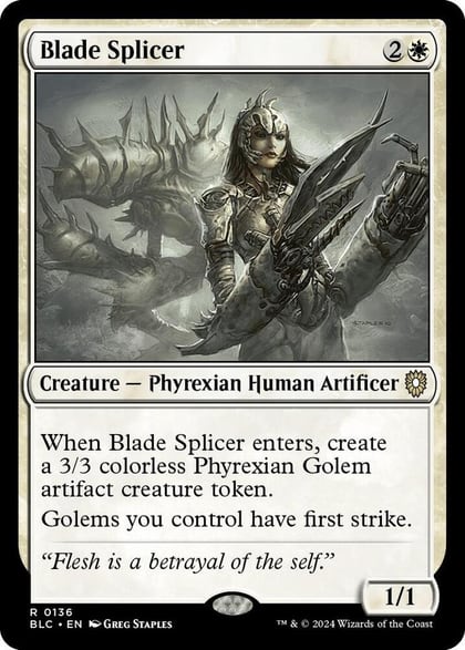 Blade Splicer, Commander: Bloomburrow 136