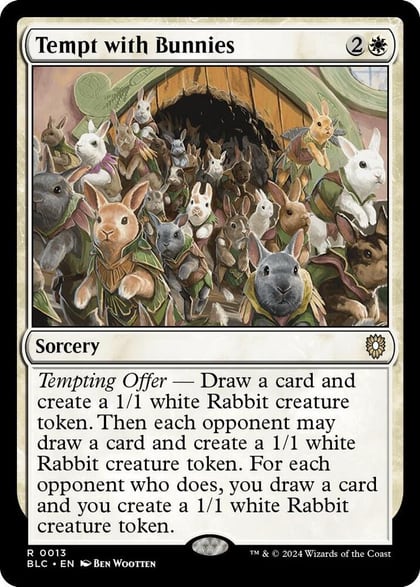 Tempt with Bunnies, Commander: Bloomburrow 13