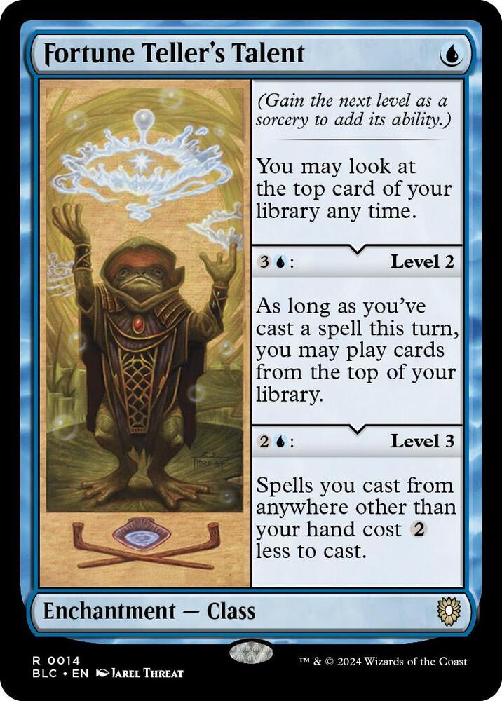 Fortune Teller's Talent, Commander: Bloomburrow 14