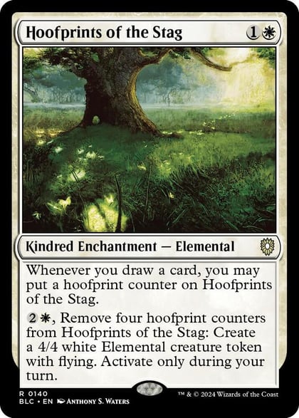 Hoofprints of the Stag, Commander: Bloomburrow 140