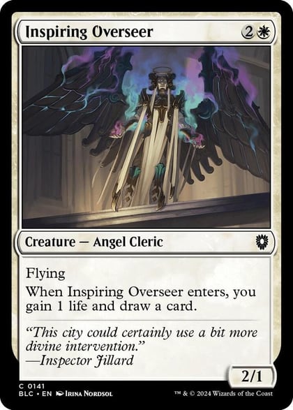 Inspiring Overseer, Commander: Bloomburrow 141