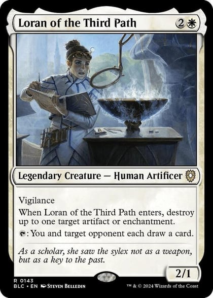 Loran of the Third Path, Commander: Bloomburrow 143