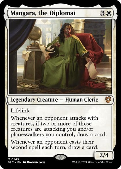 Mangara, the Diplomat, Commander: Bloomburrow 145