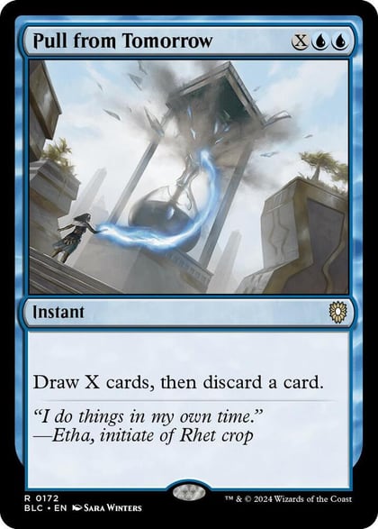 Pull from Tomorrow, Commander: Bloomburrow 172