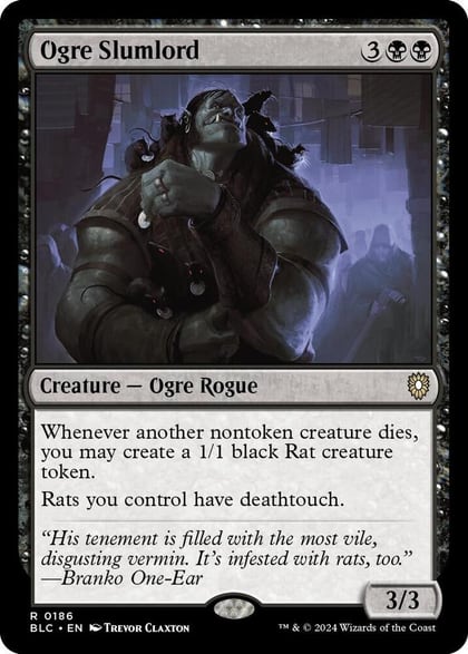 Ogre Slumlord, Commander: Bloomburrow 186