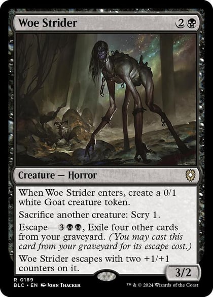 Woe Strider, Commander: Bloomburrow 189