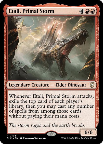 Etali, Primal Storm, Commander: Bloomburrow 196