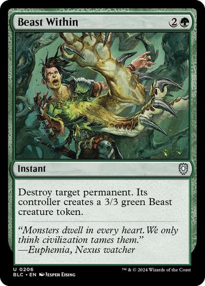 Beast Within, Commander: Bloomburrow 206