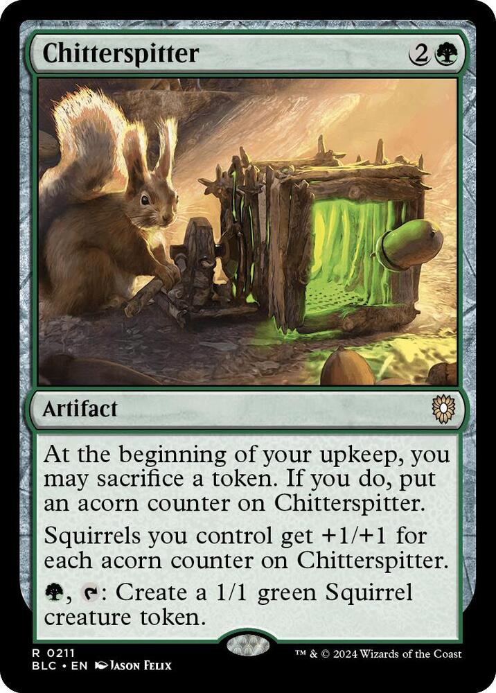 Chitterspitter, Commander: Bloomburrow 211