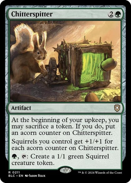 Chitterspitter, Commander: Bloomburrow 211
