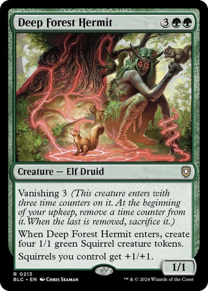 Deep Forest Hermit, Commander: Bloomburrow 213