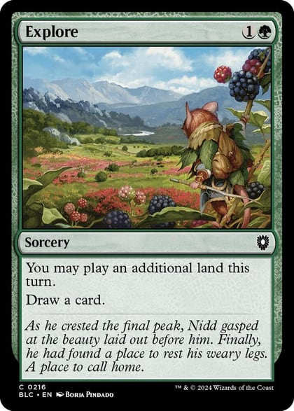 Explore, Commander: Bloomburrow 216