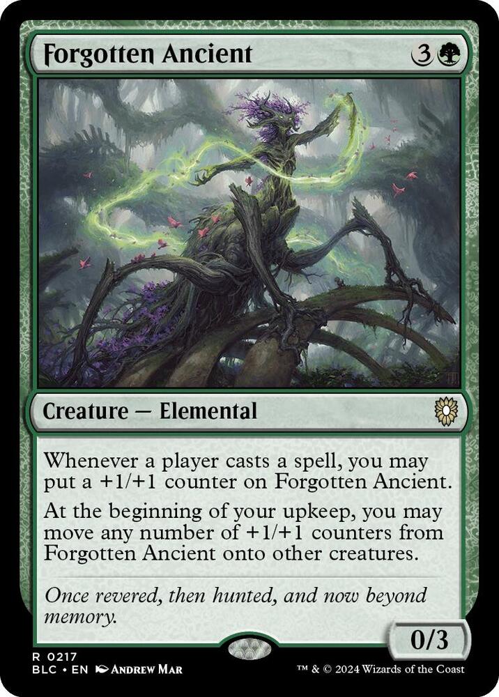 Forgotten Ancient, Commander: Bloomburrow 217