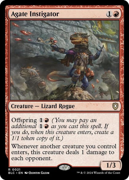 Agate Instigator, Commander: Bloomburrow 21