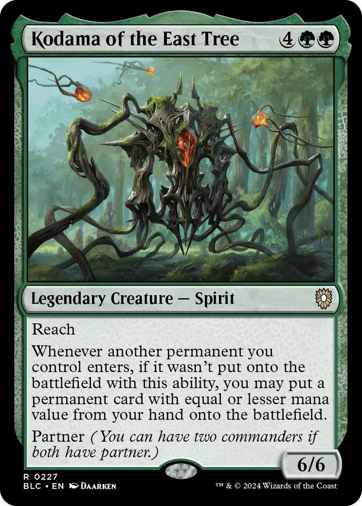 Kodama of the East Tree, Commander: Bloomburrow 227