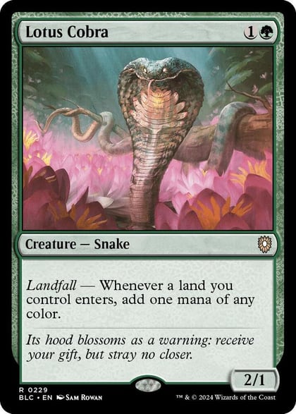 Lotus Cobra, Commander: Bloomburrow 229