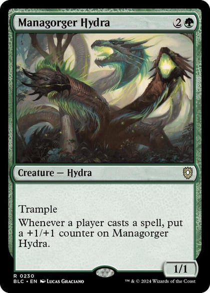 Managorger Hydra, Commander: Bloomburrow 230