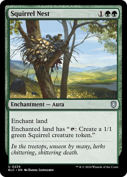 Squirrel Nest, Commander: Bloomburrow 239