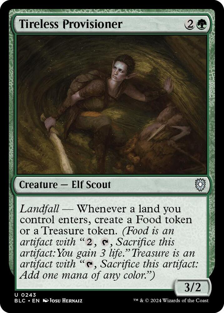 Tireless Provisioner, Commander: Bloomburrow 243