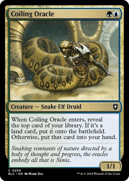 Coiling Oracle, Commander: Bloomburrow 250