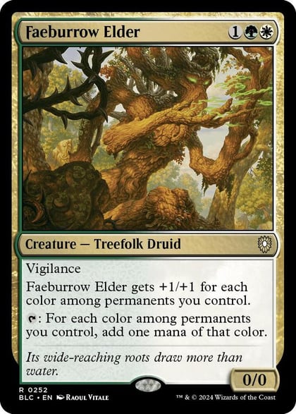 Faeburrow Elder, Commander: Bloomburrow 252
