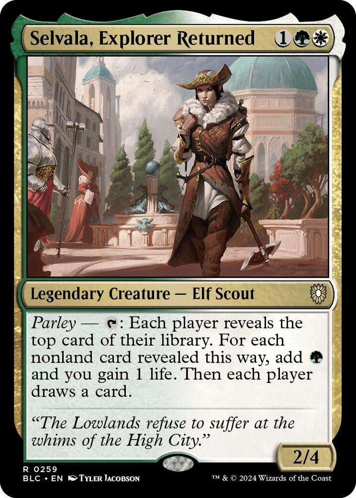 Selvala, Explorer Returned, Commander: Bloomburrow 259