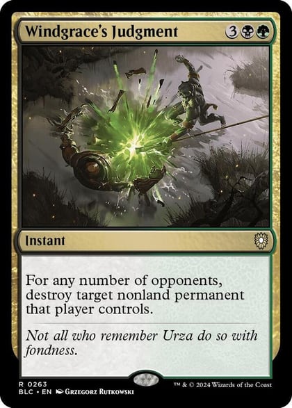 Windgrace's Judgment, Commander: Bloomburrow 263
