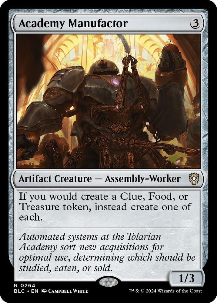 Academy Manufactor, Commander: Bloomburrow 264