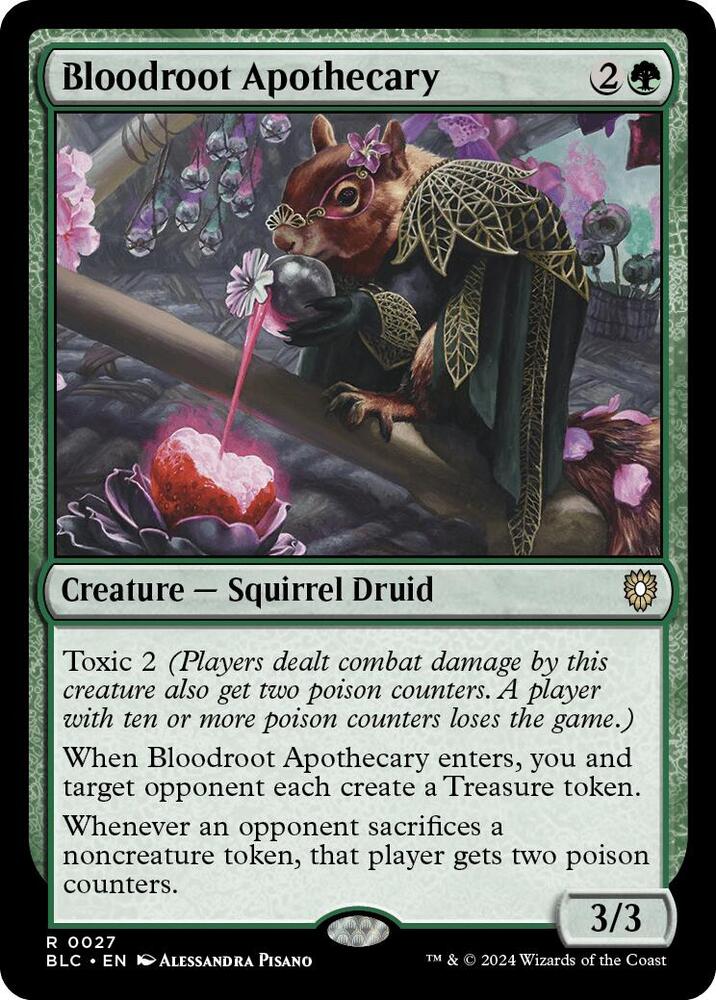 Bloodroot Apothecary, Commander: Bloomburrow 27