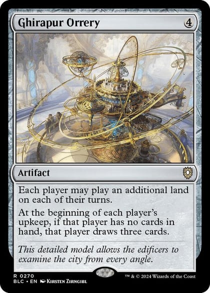 Ghirapur Orrery, Commander: Bloomburrow 270
