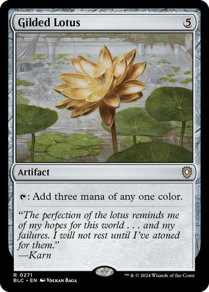 Gilded Lotus, Commander: Bloomburrow 271